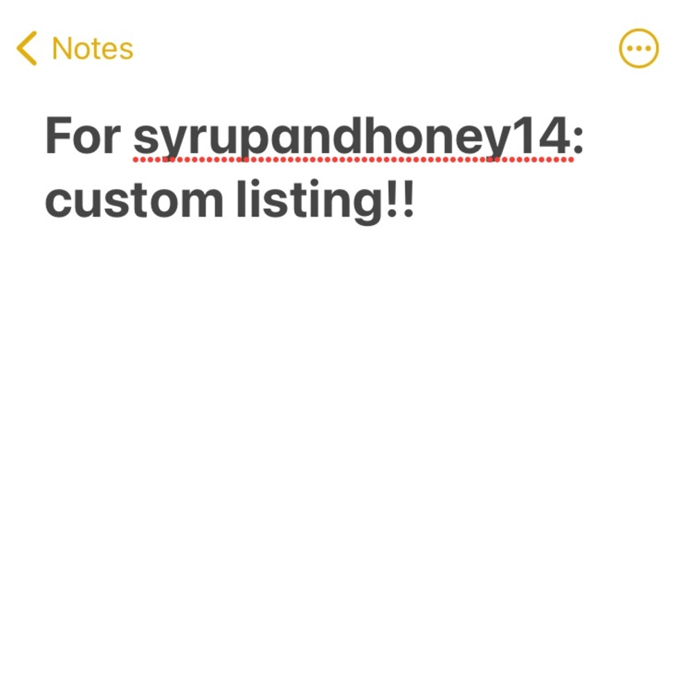 For syrupandhoney14